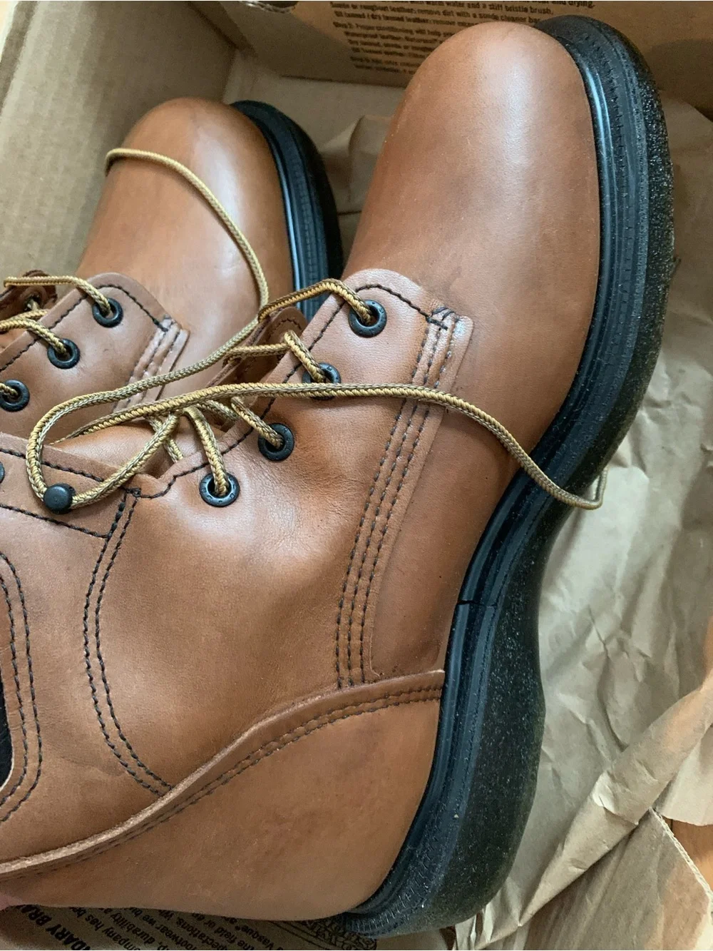Red Wing Shoes durable leather